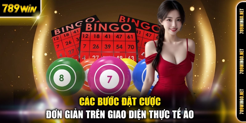 Các bước đặt cược đơn giản trên giao diện thực tế ảo