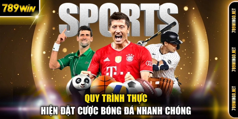 Quy trình thực hiện đặt cược bóng đá nhanh chóng