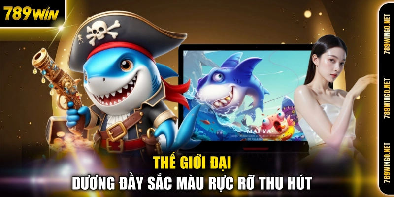 Thế giới đại dương đầy sắc màu rực rỡ thu hút
