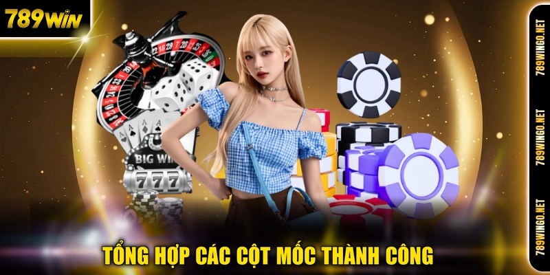 Tổng hợp các cột mốc thành công